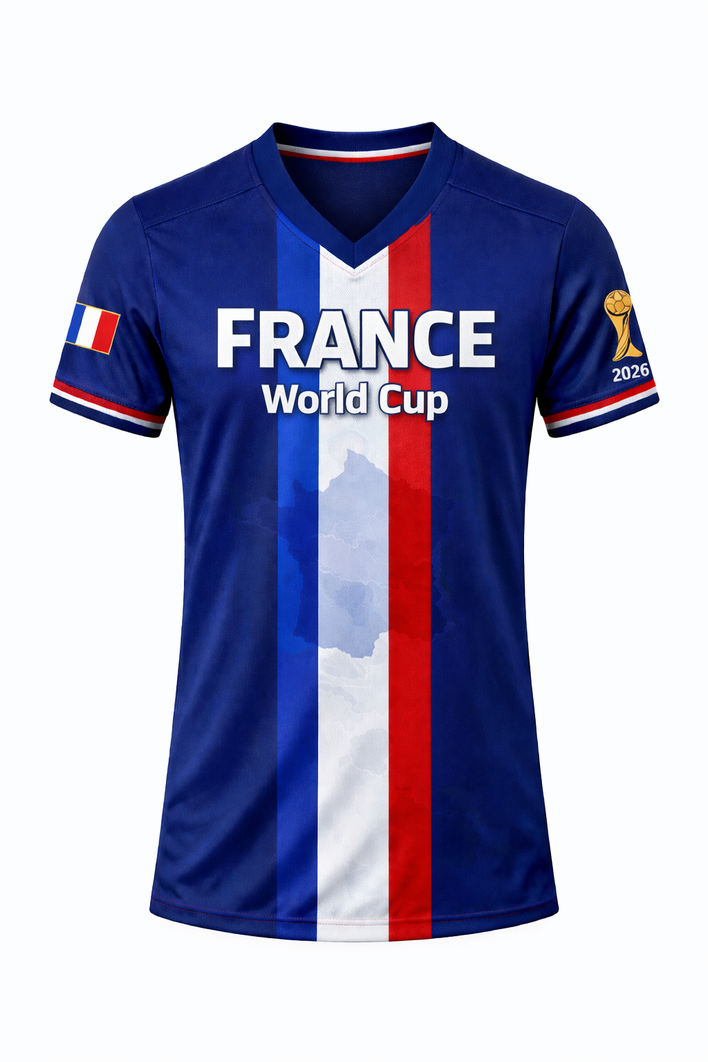France Men’s Soccer 2026 Fan Edition Jersey – Navy Blue