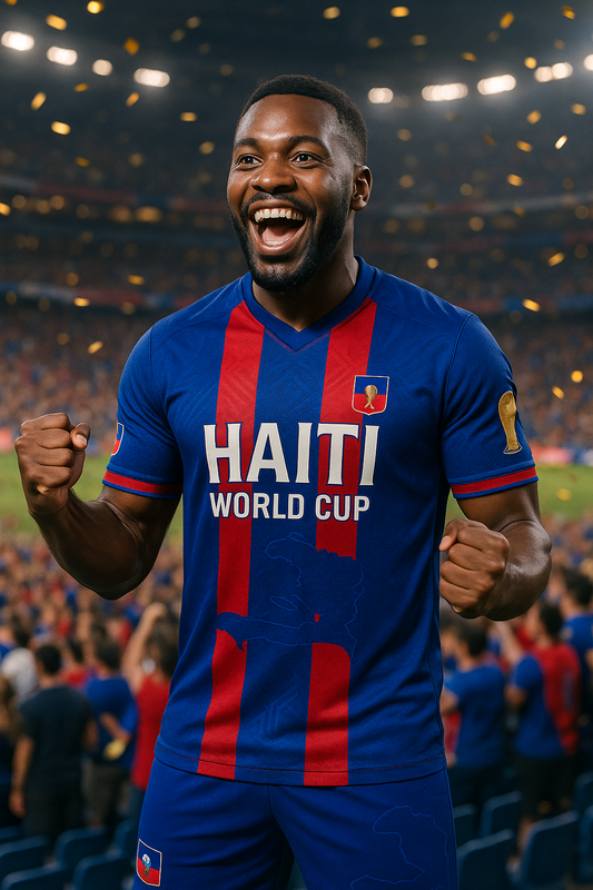 Haiti Men’s Soccer 2026 Fan Edition Jersey – Limited Edition