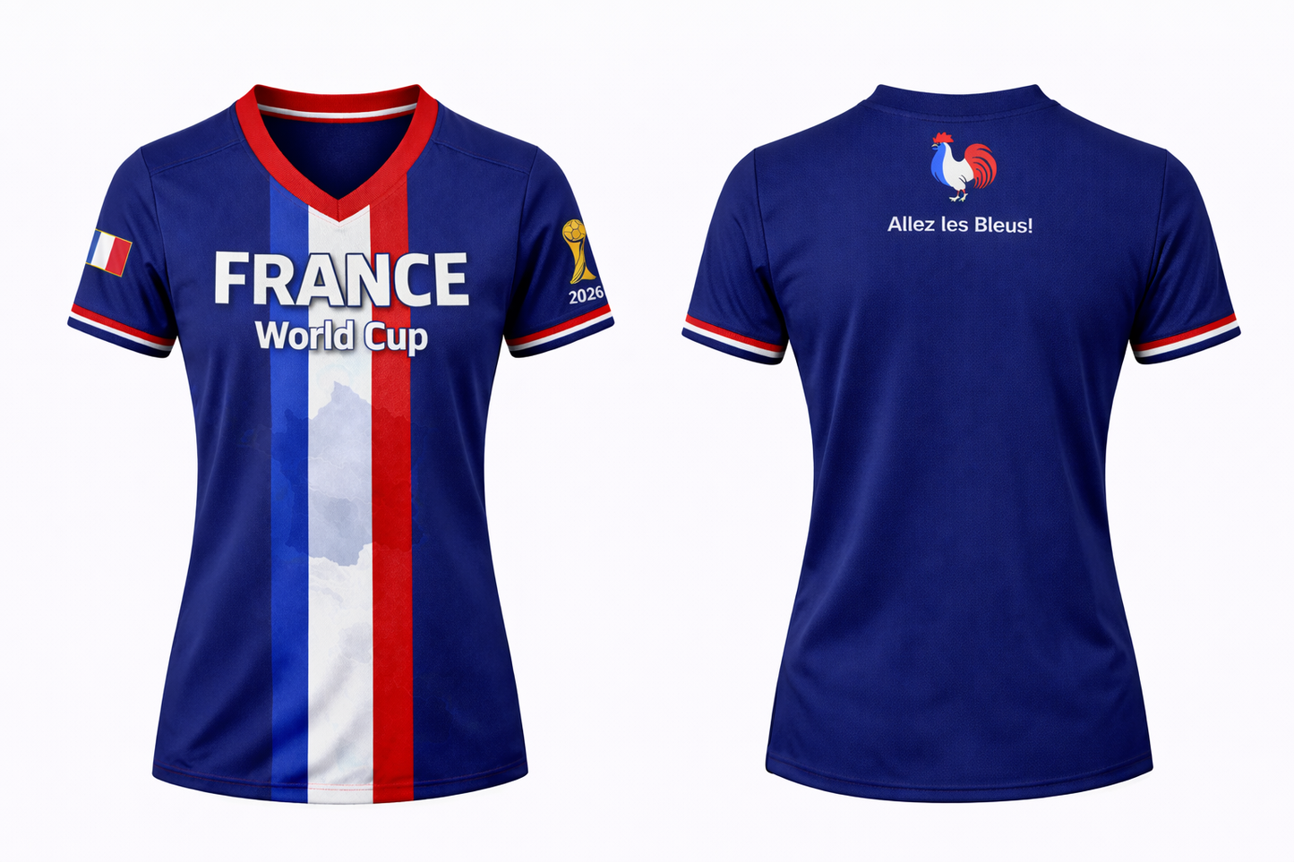 France Women’s Soccer 2026 Fan Edition Jersey