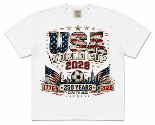 USA World Cup 2026 | 250 Years Patriotic T-Shirt