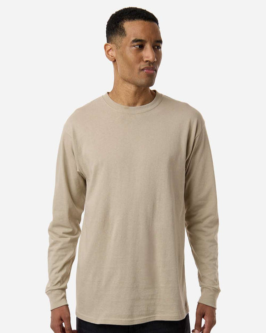 Unisex Heavyweight Cotton Long-Sleeve T-Shirt | Sβ3XL