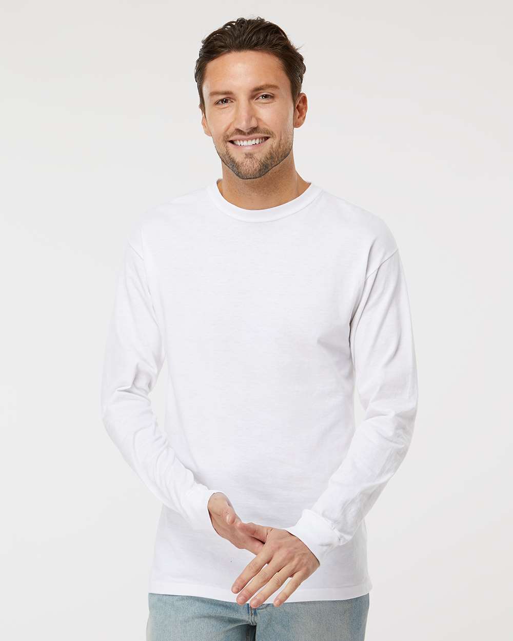 Unisex Heavyweight Cotton Long-Sleeve T-Shirt | S–3XL
