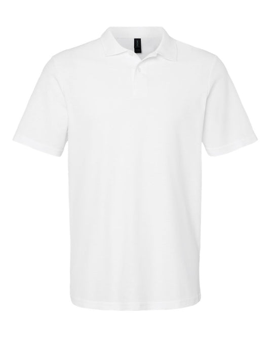 Men’s Softstyle Pique Polo Shirt Moisture Wicking Casual Work Polo