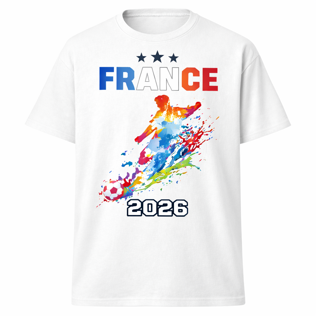 France Soccer 2026 Fan Edition Graphic T-Shirt