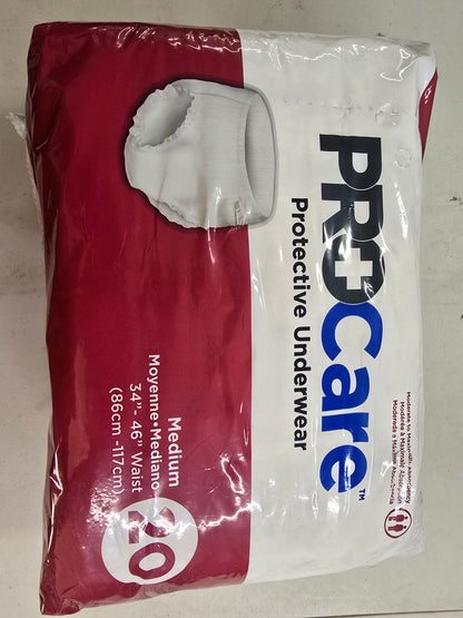 PROCare Protective Underwear Medium - 20 Count