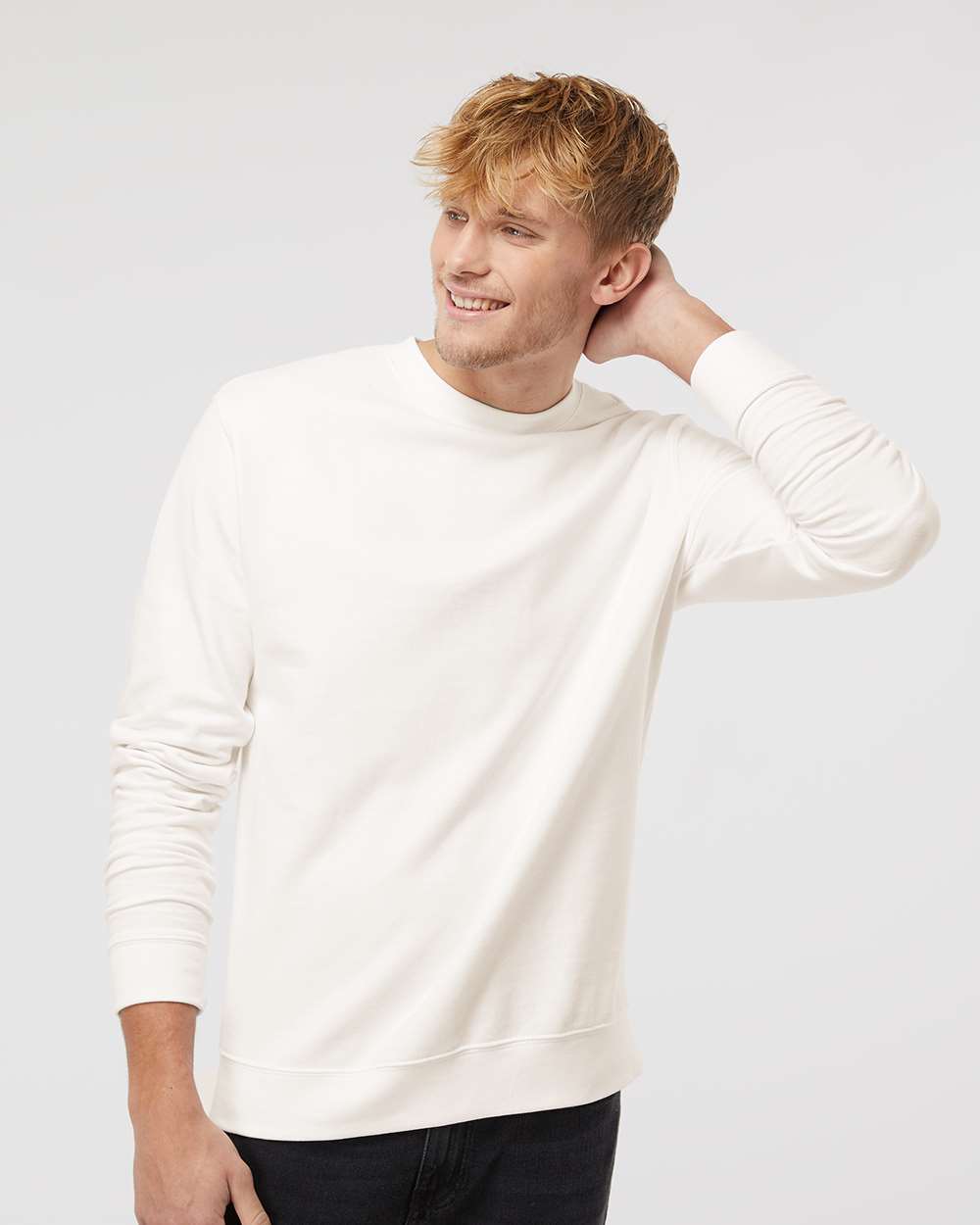 Independent Trading Co SS3000 Unisex Midweight Crewneck Sweatshirt Blank