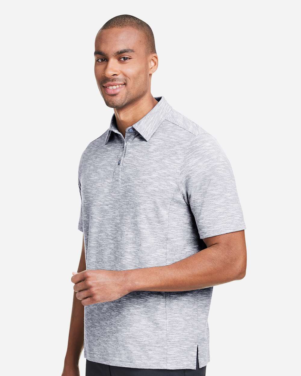 North End Men’s Eclipse Jacquard Polo Performance Shirt S-5XL