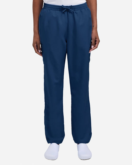 Hanes Women’s Open Leg Scrub Pants Cargo Pockets Moisture Wicking S-5XL