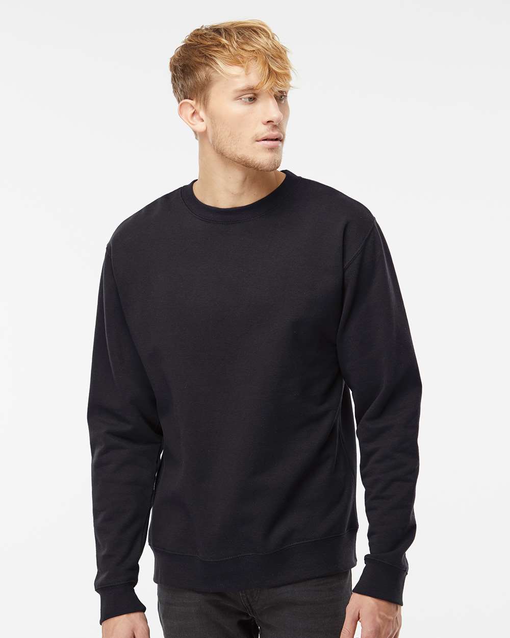 Independent Trading Co SS3000 Unisex Midweight Crewneck Sweatshirt Blank