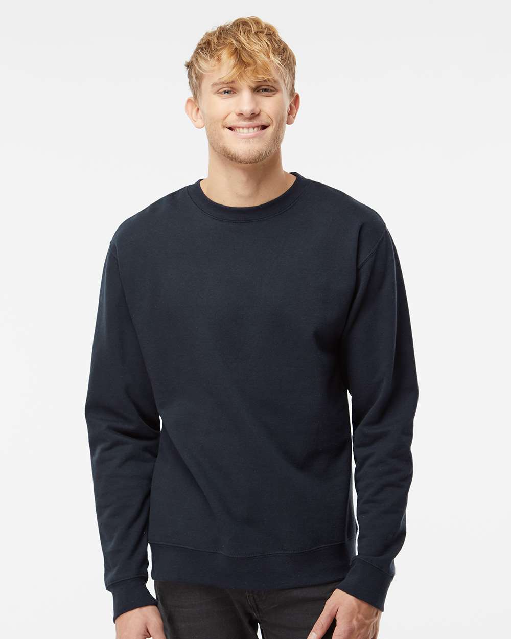 Independent Trading Co SS3000 Unisex Midweight Crewneck Sweatshirt Blank