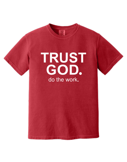 Trust God Do The Work Christian T-Shirt