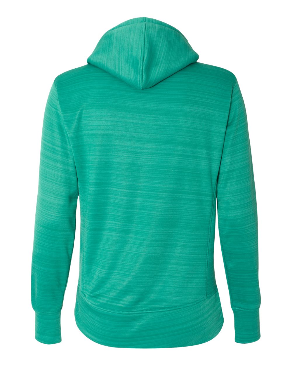 J. America Women’s Odyssey Striped Performance Fleece Lapover Hoodie