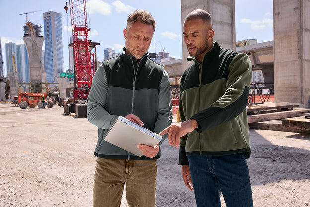 CornerStone Fleece Overlay Vest – Heavyweight Workwear Vest