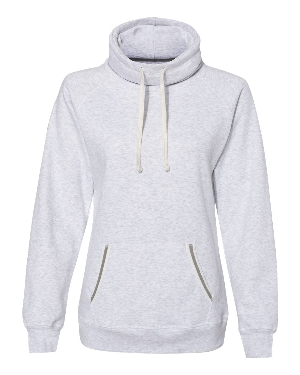 J. America Women’s Relay Cowl Neck Sweatshirt – Soft Fleece Pullover