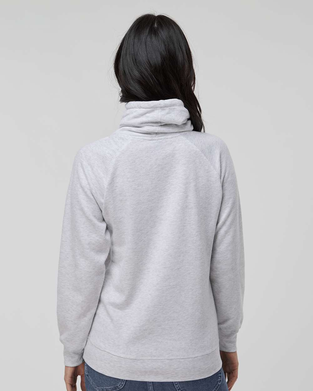 J. America Women’s Relay Cowl Neck Sweatshirt – Soft Fleece Pullover