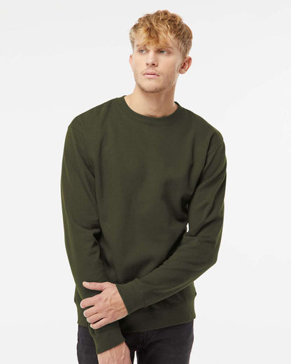 Independent Trading Co SS3000 Unisex Midweight Crewneck Sweatshirt Blank