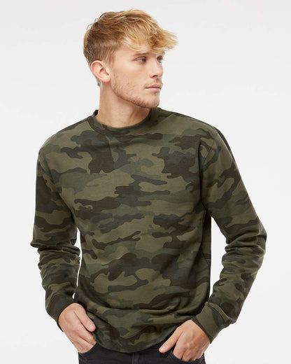 Independent Trading Co SS3000 Unisex Midweight Crewneck Sweatshirt Blank