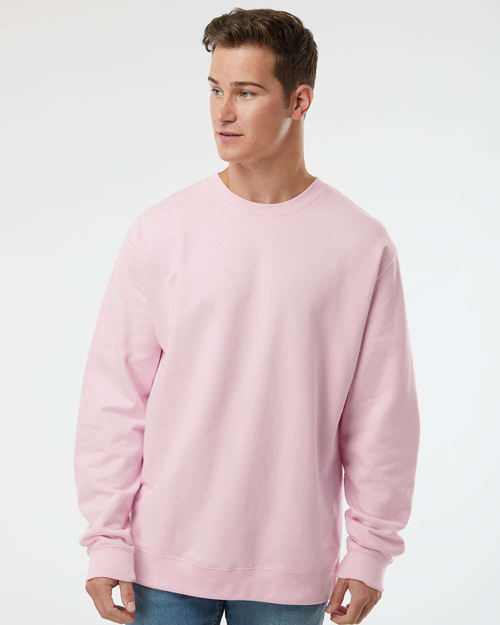 Independent Trading Co SS3000 Unisex Midweight Crewneck Sweatshirt Blank