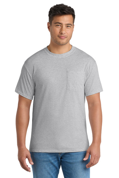 Pocket tees with chest pocket, available in adult sizes S–6XL