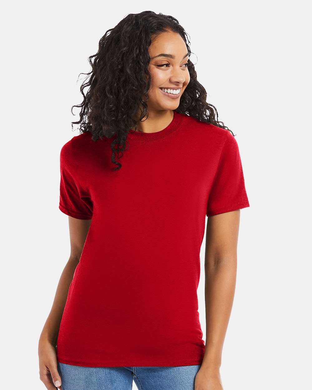 Hanes Beefy-T Heavyweight Cotton T-Shirt Unisex Relaxed Fit S-5XL