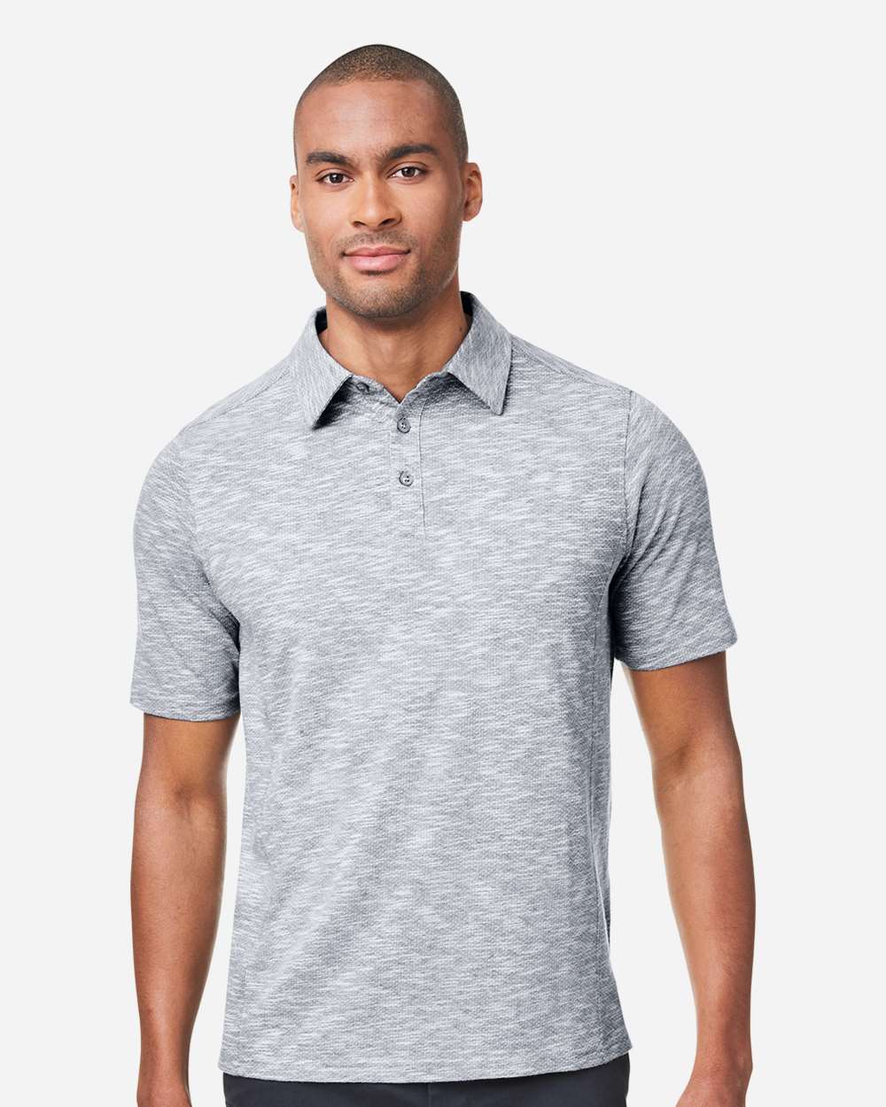 North End Men’s Eclipse Jacquard Polo Performance Shirt S-5XL