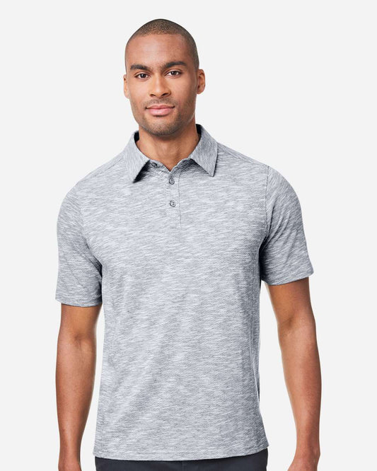 North End Men’s Eclipse Jacquard Polo Performance Shirt S-5XL