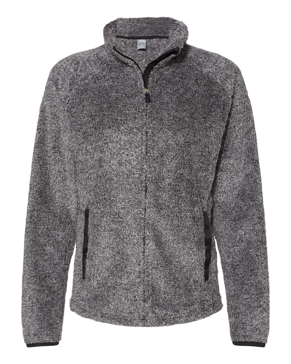 J. America Women’s Frosty Sherpa Full-Zip Jacket Shag Fleece S-M