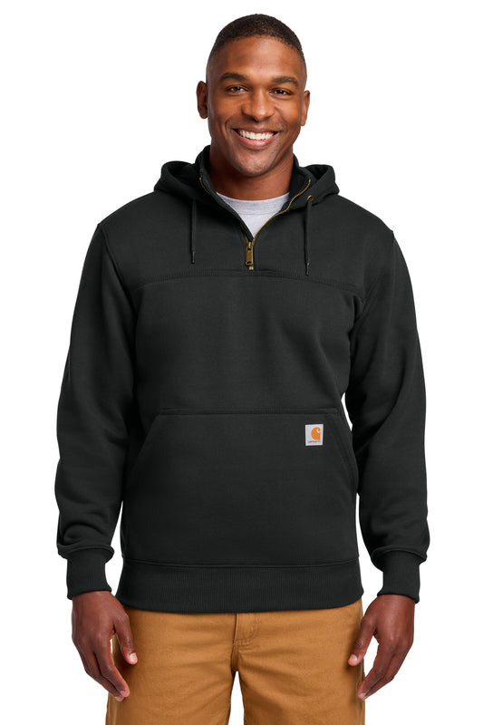 Carhartt Rain Defender Paxton Heavyweight 1/4 Zip Hooded Sweatshirt Brand New