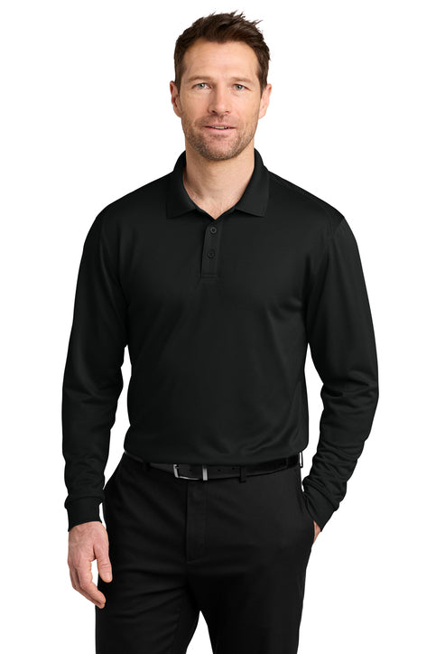 Port Authority Wearever Performance Pique Long Sleeve Polo