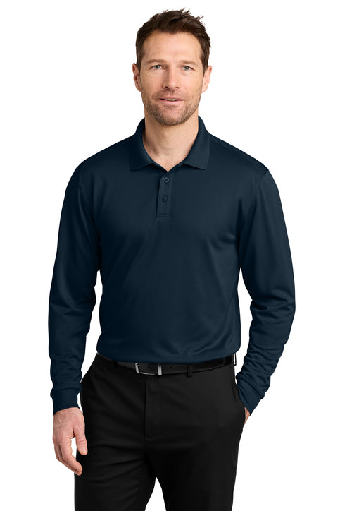 Port Authority Wearever Performance Pique Long Sleeve Polo
