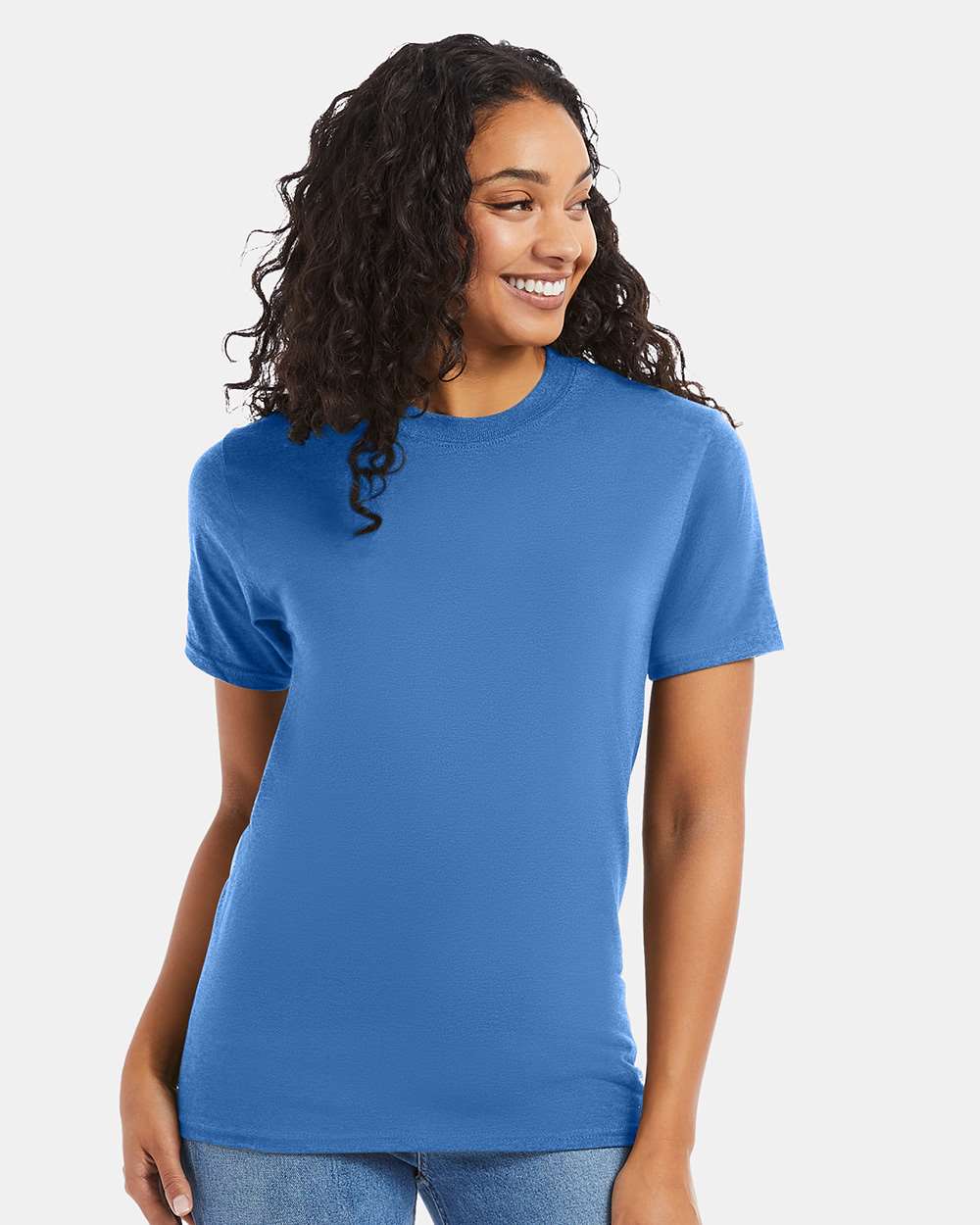 Hanes Beefy-T Heavyweight Cotton T-Shirt Unisex Relaxed Fit S-5XL