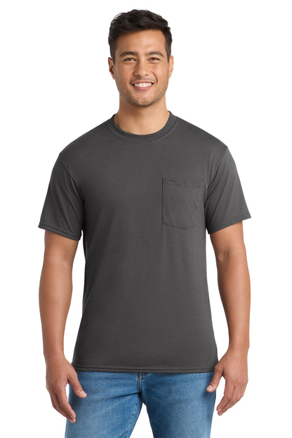 Pocket tees with chest pocket, available in adult sizes S–6XL