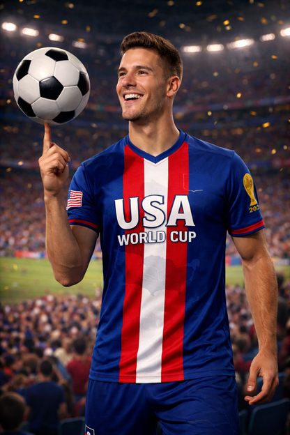USA Soccer Premium Performance Fan Edition Jersey