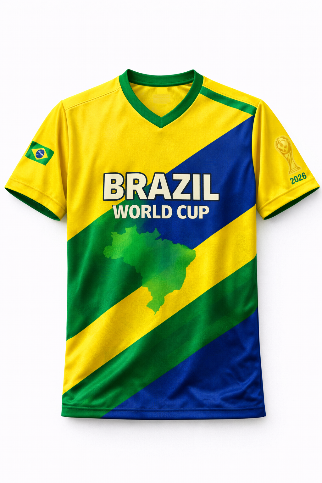 Brazil Soccer 2026 Fan Edition Jersey