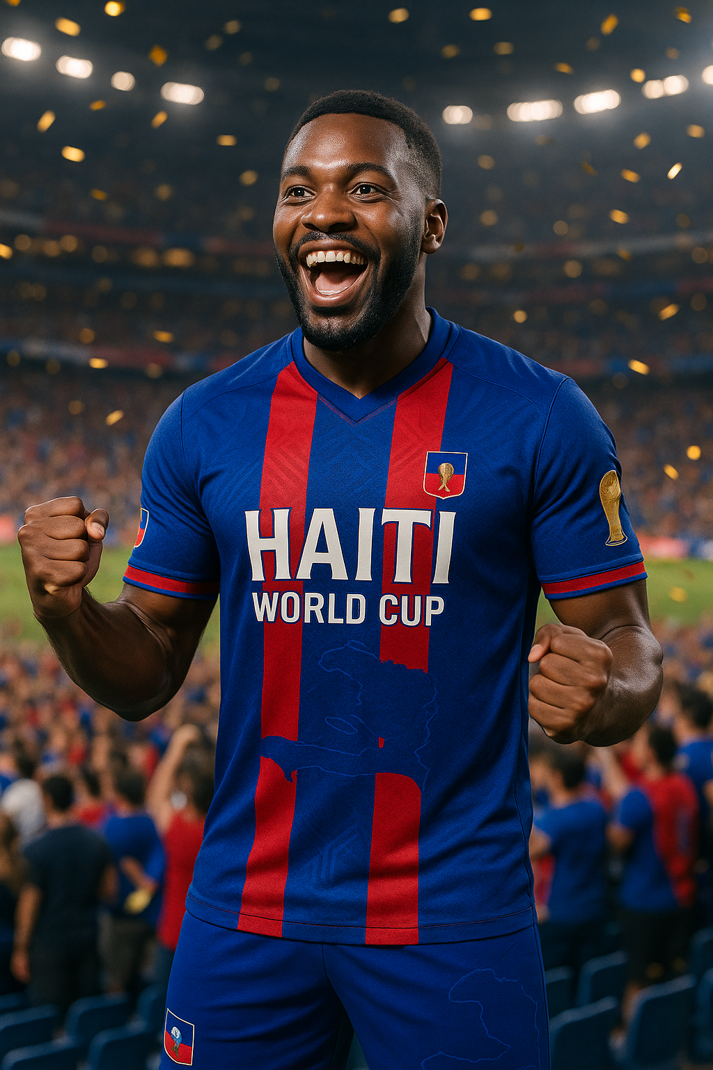 Haiti Men’s Soccer 2026 Fan Edition Jersey – Limited Edition