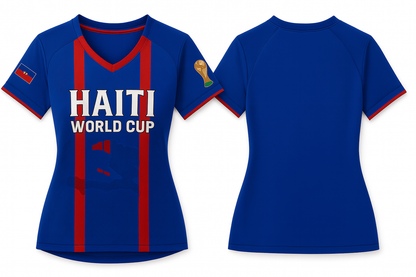 Women’s Haiti World Cup Jersey – Official Fan Edition (Female Cut)