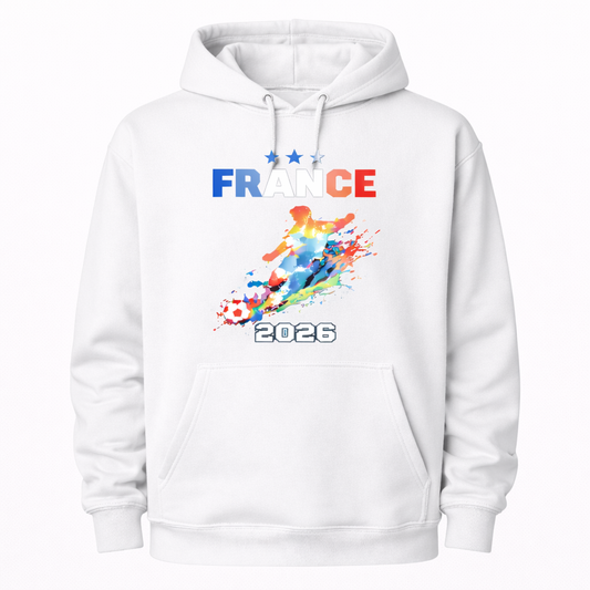 France Soccer 2026 Fan Edition Pullover Hoodie