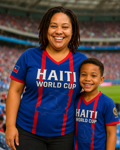 Women’s Haiti World Cup Jersey – Official Fan Edition (Female Cut)