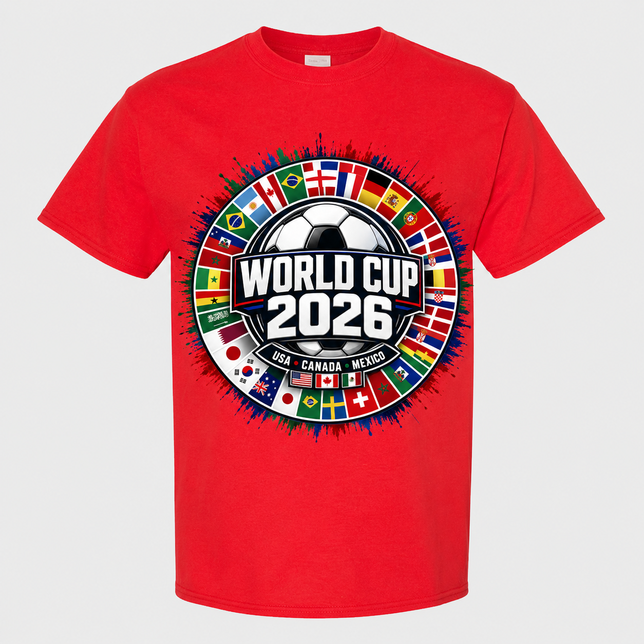 2026 World Soccer Fan Shirt