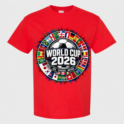 2026 World Soccer Fan Shirt