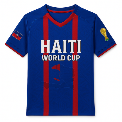 Haiti Men’s Soccer 2026 Fan Edition Jersey – Limited Edition