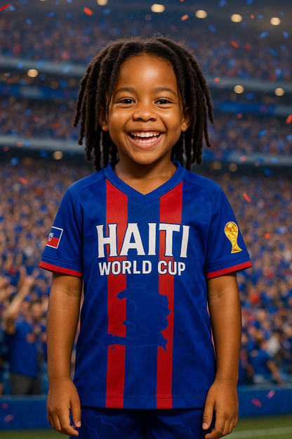Haiti Men’s Soccer 2026 Fan Edition Jersey – Limited Edition