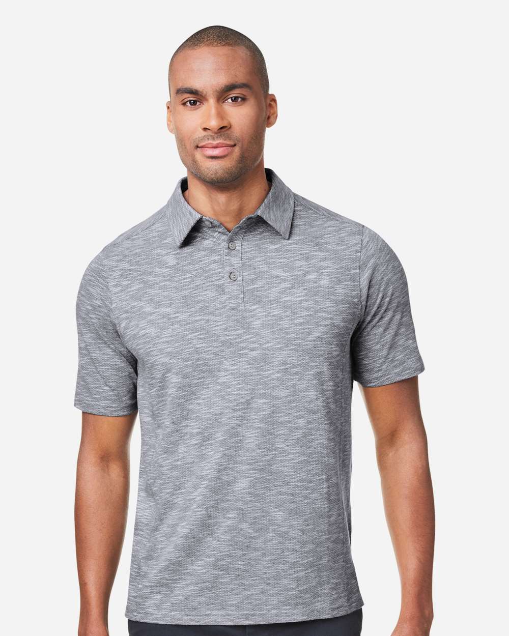North End Men’s Eclipse Jacquard Polo Performance Shirt S-5XL