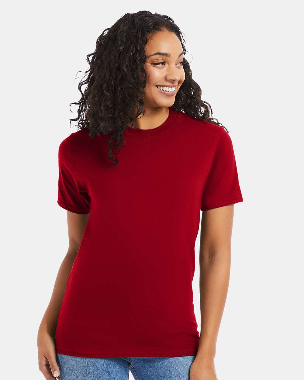 Hanes Beefy-T Heavyweight Cotton T-Shirt Unisex Relaxed Fit S-5XL