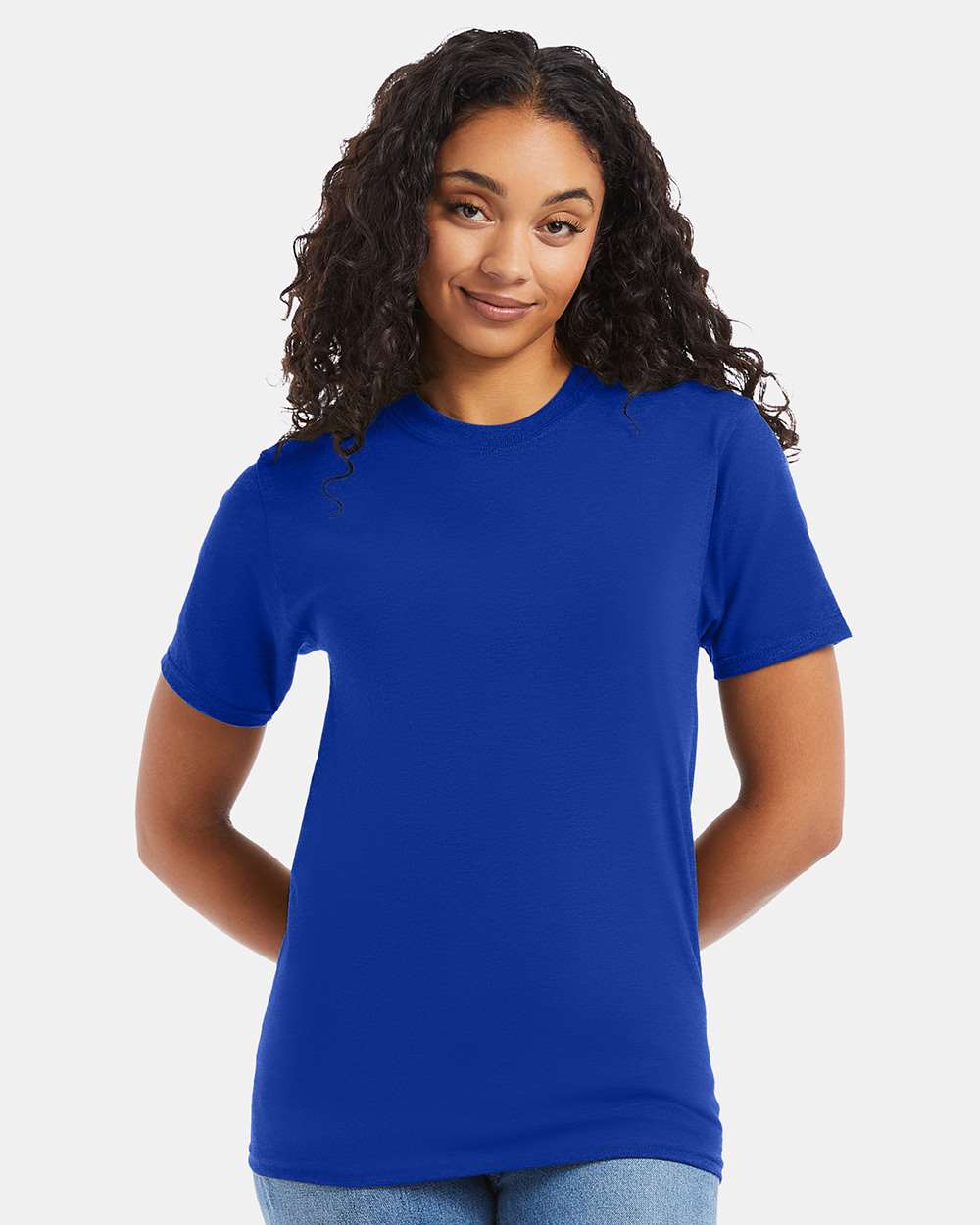 Hanes Beefy-T Heavyweight Cotton T-Shirt Unisex Relaxed Fit S-5XL
