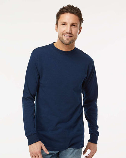 Unisex Heavyweight Cotton Long-Sleeve T-Shirt | S–3XL
