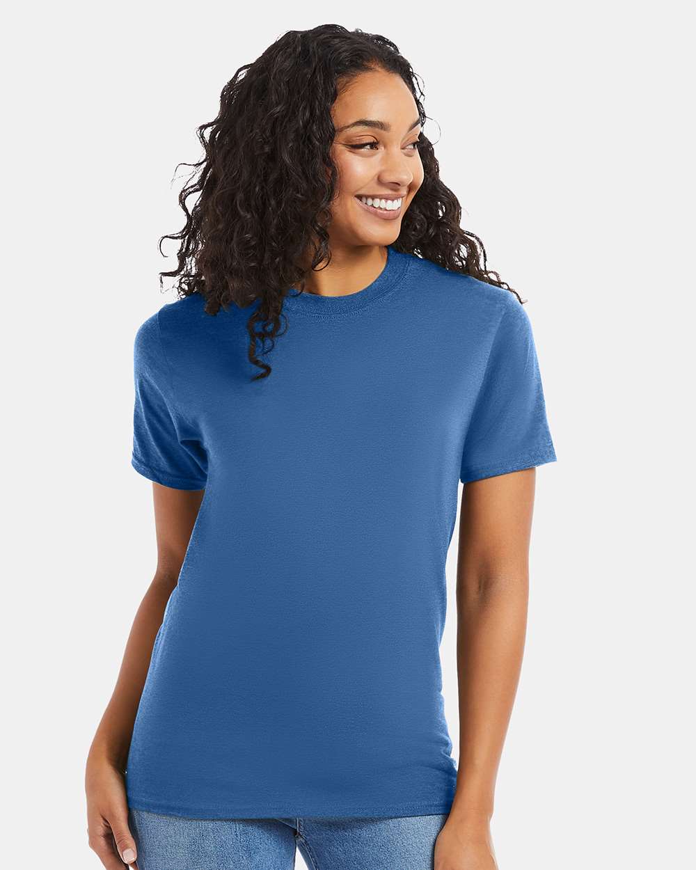 Hanes Beefy-T Heavyweight Cotton T-Shirt Unisex Relaxed Fit S-5XL