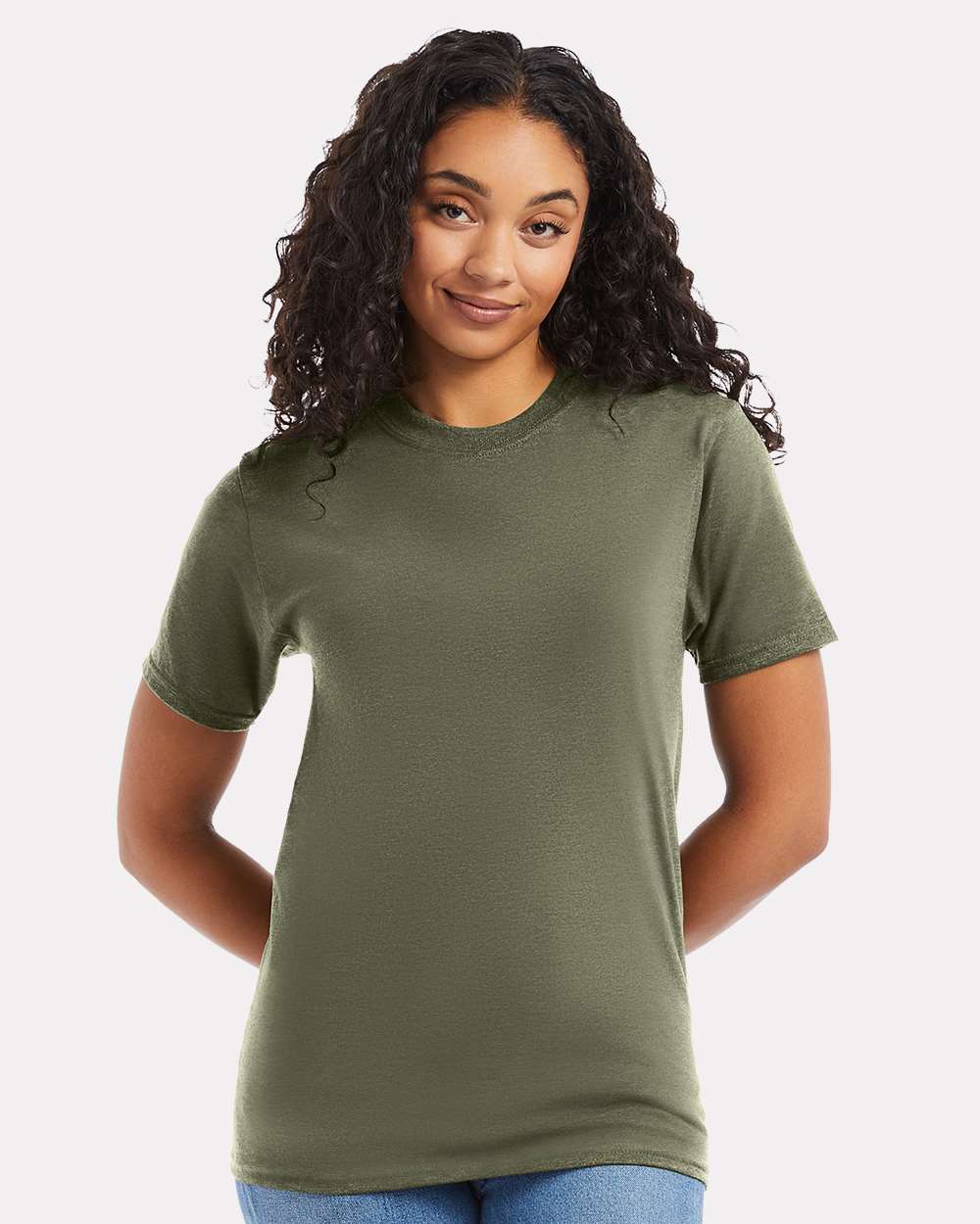 Hanes Beefy-T Heavyweight Cotton T-Shirt Unisex Relaxed Fit S-5XL