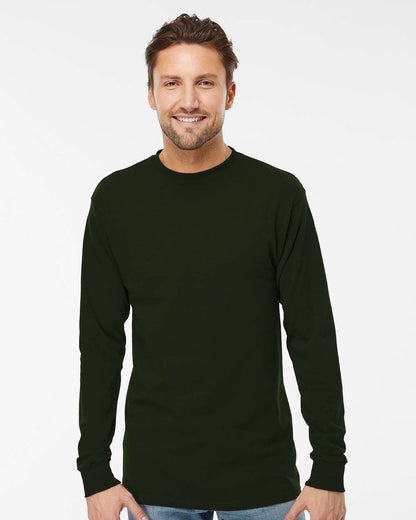Unisex Heavyweight Cotton Long-Sleeve T-Shirt | S–3XL