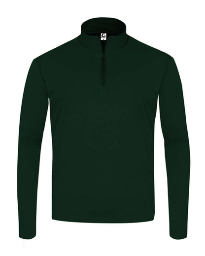 Men's Performance Quarter-Zip Pullover Moisture Wicking Athletic Top